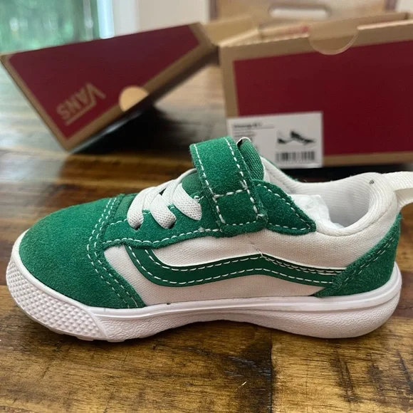 Vans Green Kids Shoes - Picture 7 of 7